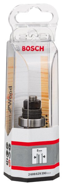 Bosch Schaft für Scheibenfräse mit Führungskugellager, 8&nbsp;mm, D 22&nbsp;mm, G 60,3&nbsp;mm Produktbild img2 L