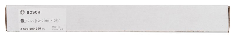 Bosch Adapter für Diamantbohrkronen, Maschinenseite 6-Kant,Kronenseite G 1/2Zoll,240mm Produktbild img2 L