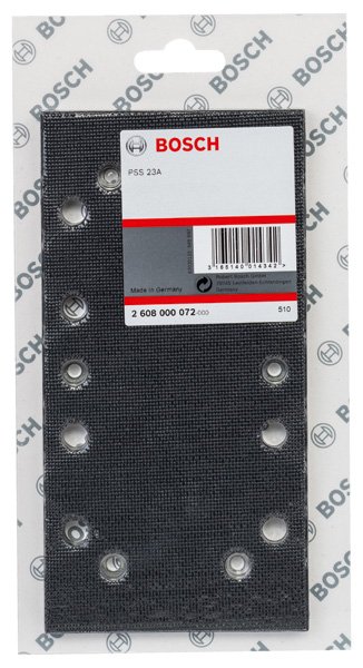 Bosch Schleifplatte 182 x 92 mm, für GSS, mit Kletthaftung Produktbild img2 L