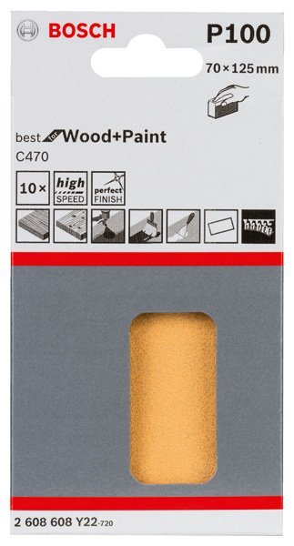 Bosch Schleifblatt C470, 10er-Pack Produktbild img2 L