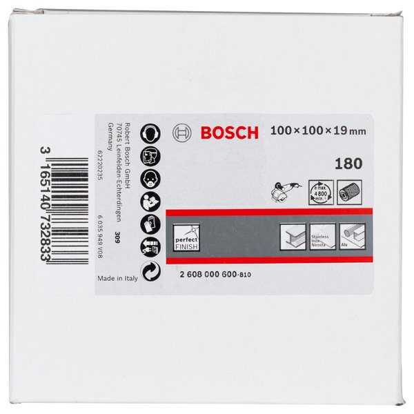 Bosch Lamellenschleifwalze, 19 mm, K 180, 100 mm Produktbild img2 L