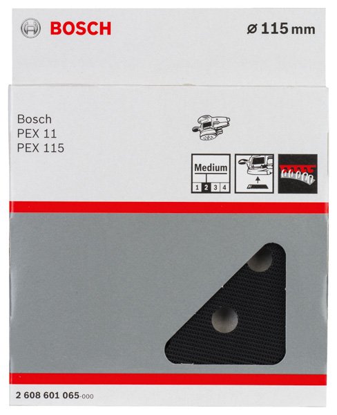 Bosch Schleifteller mittel, 115 mm, für PEX 115 Produktbild img2 L
