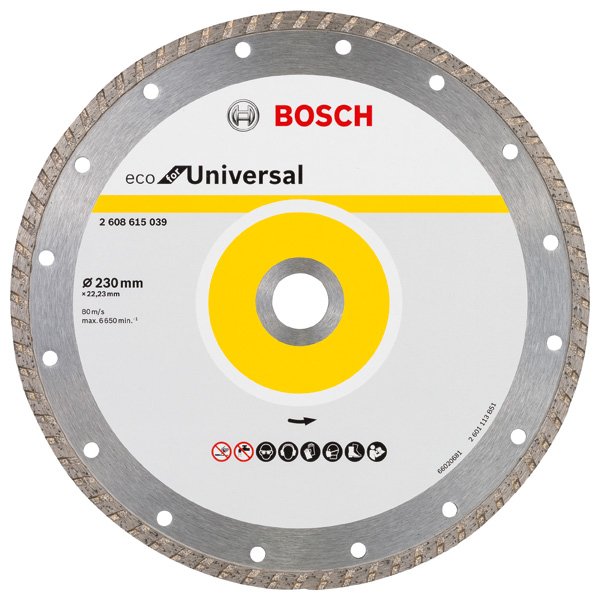 Bosch Diamanttrennscheibe Turbo Eco For Universal Produktbild img1 L