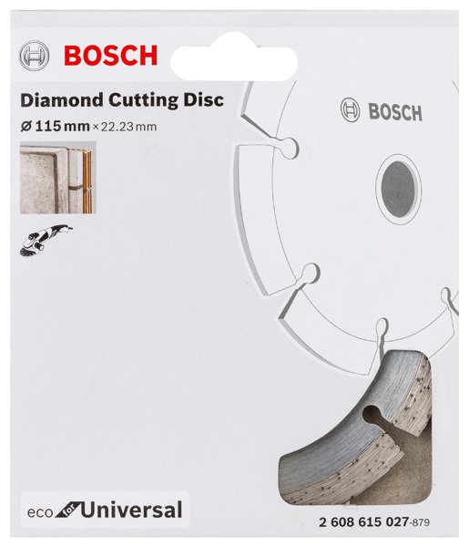 Bosch Diamanttrennscheibe Eco For Universal, D: 115 mm Produktbild img2 L