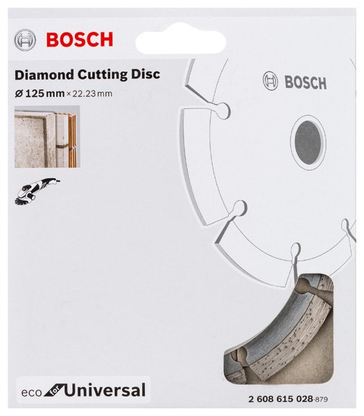Bosch Diamanttrennscheibe Eco For Universal, D: 125 mm Produktbild img2 L