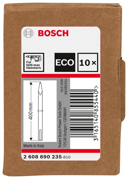 Bosch Spitzmeißel SDS max, 400mm, 10 Stk. Produktbild img2 L