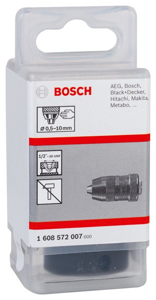 Bosch Schnellspannbohrfutter bis 10 mm, 1/2-Zoll - 20 Produktbild img2 L