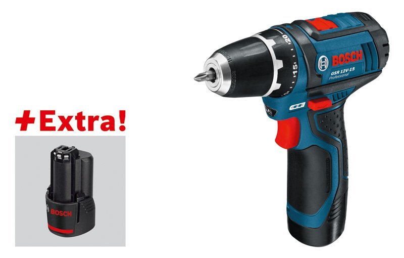 Bosch Combo Kit GSR 12V-15 Professional und Handwerkzeuge Produktbild img5 L