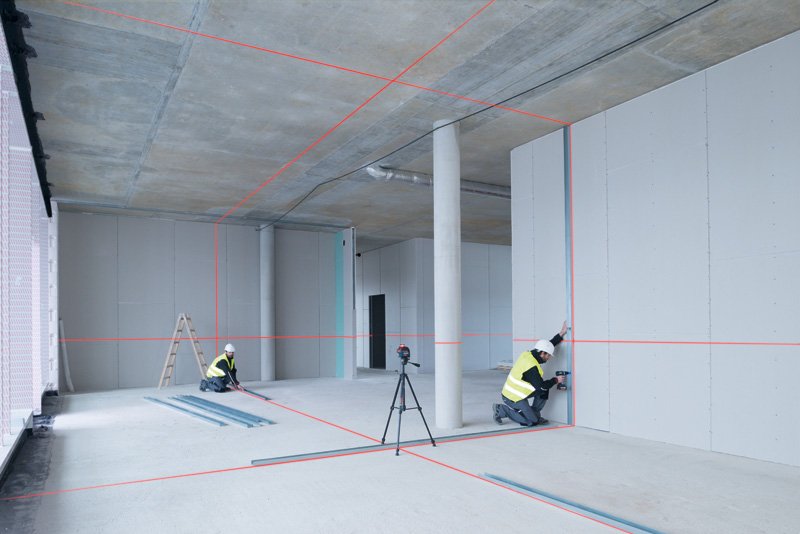 Bosch Linienlaser GLL 3-80, mit 4 x 1,5 V-LR6-Batterie Produktbild img4 L