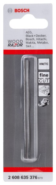 Hobelmesser, 82 mm, scharf, gerade, Carbide, 40°, 1 Stk. Produktbild img2 L