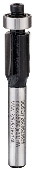 Bosch Laminat-Bündigfräser, 1/4-Zoll, D1 9,5&nbsp;mm, L 13,7&nbsp;mm, G 56&nbsp;mm Produktbild img1 L