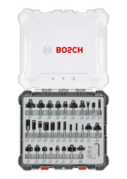 30-teiliges Fräser-Set, 8-mm-Schaft Produktbild img1 L