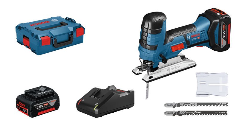Akku-Stichsäge GST 18V-LI S, L-BOXX 136, 2 x Li-Ion-Akku 4,0 Ah, Stichsägeblatt Produktbild img1 L
