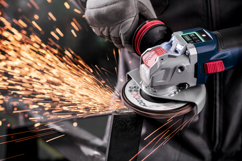 Bosch PRO X571 Fächerschleifscheibe, abgewinkelt, 125 mm Produktbild img10 L