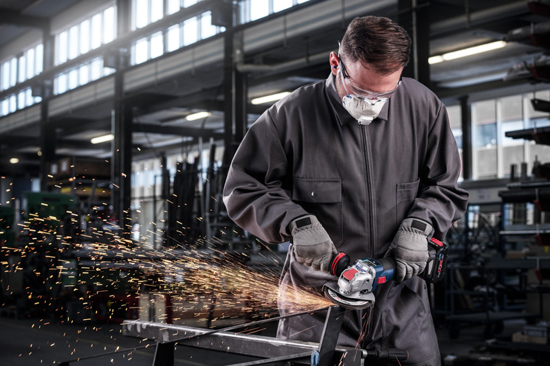 Bosch PRO X571 Fächerschleifscheibe, abgewinkelt, 125 mm Produktbild img7 L
