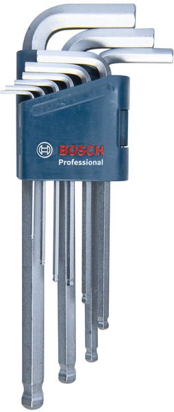 Bosch Innensechskantschlüssel, Hex Schlüssel Set, 9-tlg. Produktbild img1 L
