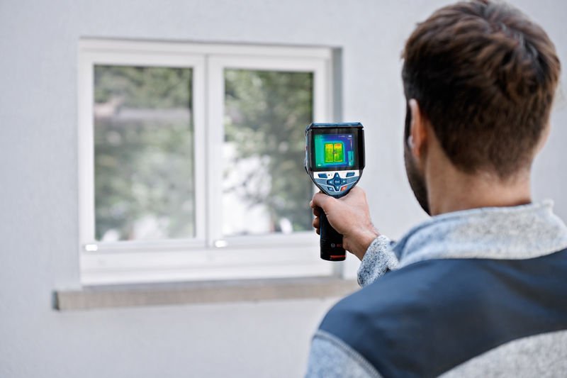 Bosch Wärmebildkamera GTC 600 C mit 1x Akku GBA 12V 2.0Ah Produktbild img9 L