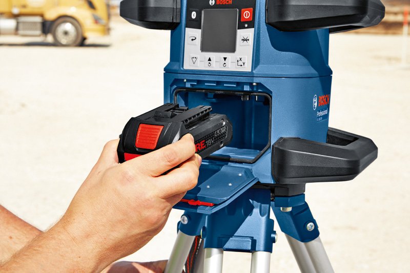 Bosch Rotationslaser GRL 600 CHV, mit Akku und Schnellladegerät Produktbild img12 L