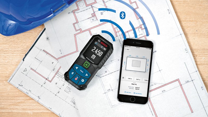 Bosch Laser-Entfernungsmesser GLM 50-27 CG mit BA 3.7V 1.0Ah A und USB-C-Kabel Produktbild img5 L