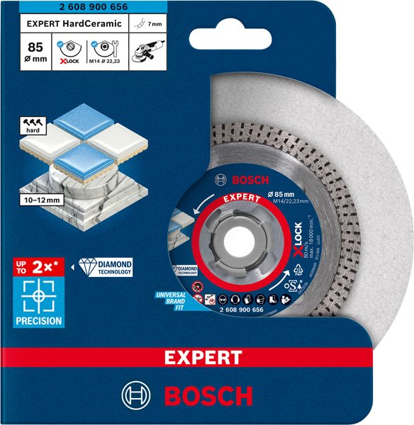 Bosch EXPERT HardCeramic X-LOCK Diamanttrennscheiben Produktbild img21 L