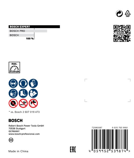 Bosch EXPERT Hard Ceramic Diamanttrennscheibe, 76x22,23 mm Produktbild img2 L
