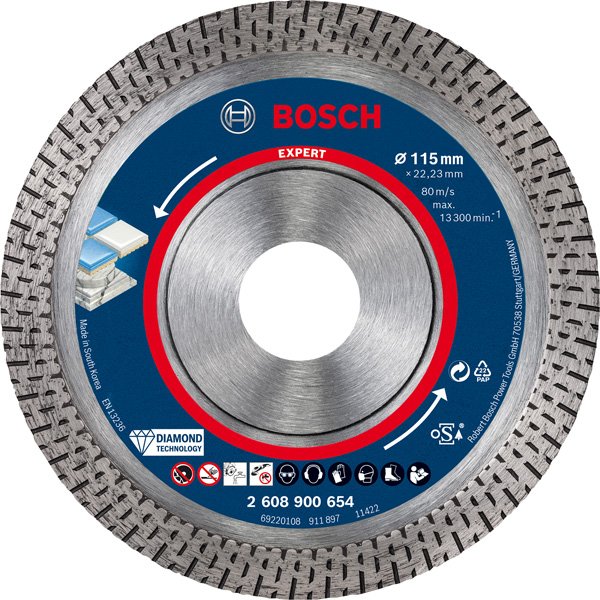 Bosch EXPERT HardCeramic Diamanttrennscheiben Produktbild img1 L