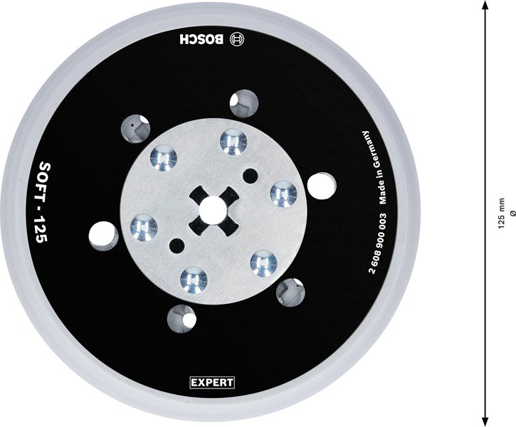 EXPERT Multihole (EXPERT Multiloch) Universalstützteller, 125&nbsp;mm, hart Produktbild img5 L