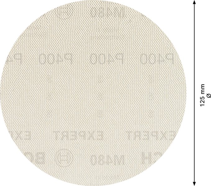 EXPERT M480 Schleifnetz für Exzenterschleifer, 125, 5 Stück Produktbild img3 L