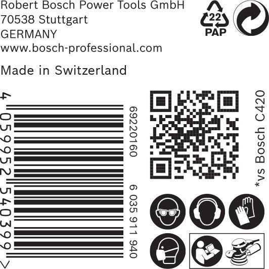 Bosch EXPERT M480 Schleifnetz für Exzenterschleifer, 150 mm, 50 Stück Produktbild img17 L
