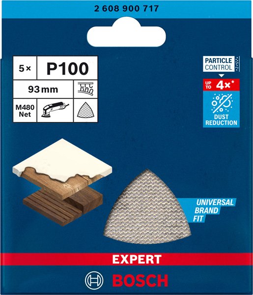 Bosch EXPERT M480 Schleifnetz für Deltaschleifer Produktbild img12 L