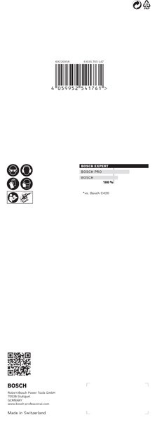 Bosch EXPERT C470 Schleifpap., 8 Löcher für Schwingschl., 93 x 230 mm, 10 Stk. Produktbild img15 L