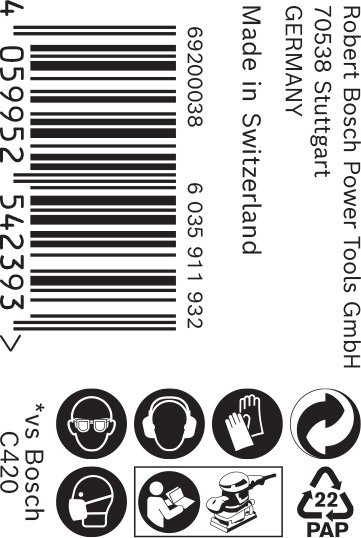 Bosch EXPERT C470 Schleifpapierrolle zum Handschleifen, 115 mm, 5 m Produktbild img11 L
