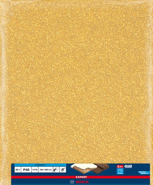 Bosch EXPERT C470 Schleifpapier zum Handschleifen, 230 x 280 mm Produktbild img9 L