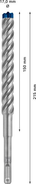EXPERT SDS plus-7X Hammerbohrer, 17x150x215 mm Produktbild img3 L