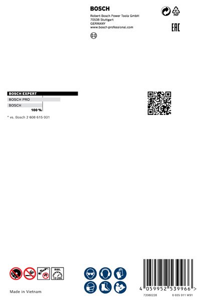 Bosch EXPERT MultiMaterial Diamanttrennscheiben, 115 mm Produktbild img13 L