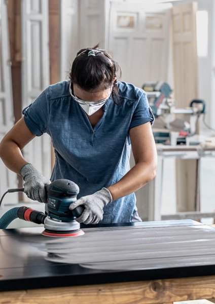 EXPERT Multihole Stützteller für Bosch, 150&nbsp;mm, hart. Für Exzenterschleifer Produktbild img6 L