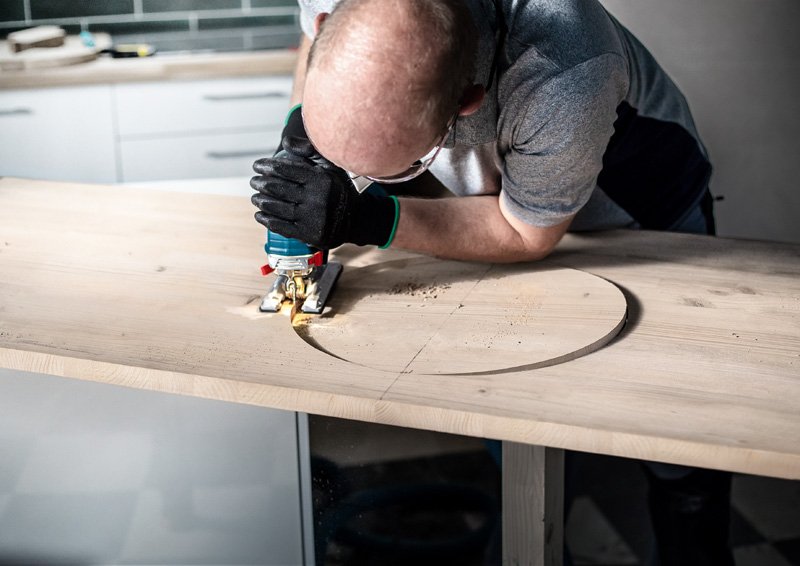 Bosch EXPERT Hardwood 2-side clean T308BO Stichsägeblatt, 5-tlg. Produktbild img3 L