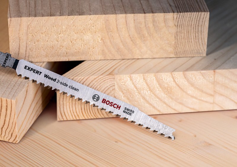 Bosch EXPERT Wood 2-side clean T308B Stichsägeblatt, 5-tlg. Produktbild img4 L