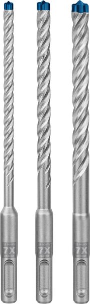 Bosch EXPERT SDS plus-7X Hammerbohrer-Set, 6/8/10x100x165 mm, 3-tlg. Produktbild img1 L