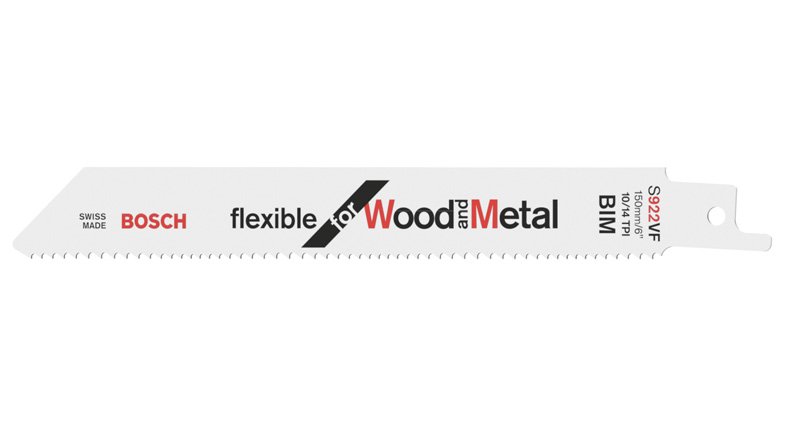 Bosch Säbelsägeblatt S 922 VF, Flexible for Wood and Metal, 5er-Pack Produktbild img1 L