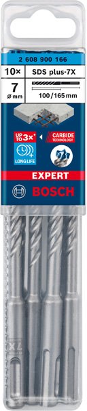 EXPERT SDS plus-7X Hammerbohrer,  10-tlg. Produktbild img2 L