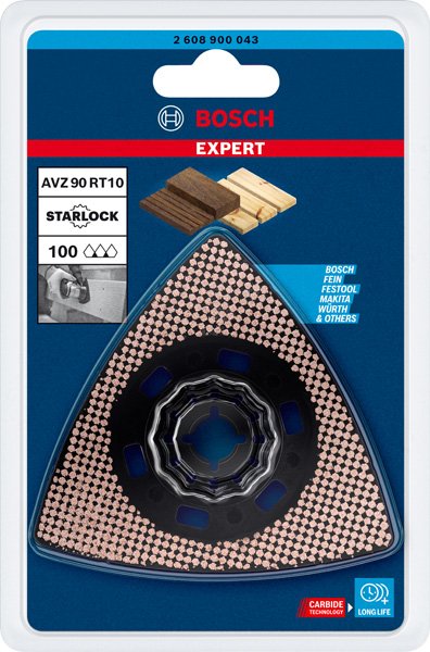 Bosch EXPERT AVZ 90 RT10 Schleifplatte für Multifunktionswerkzeuge, 90 mm Produktbild img14 L