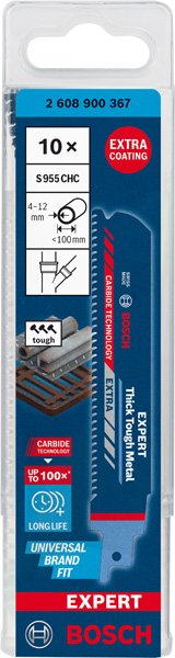 Bosch EXPERT S955CHC Thick Tough Metal Säbelsägeblatt, 10-tlg. Produktbild img12 L