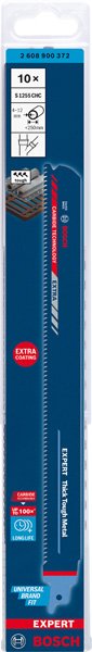 Bosch EXPERT S1255CHC Thick Tough Metal Säbelsägeblatt, 10-tlg. Produktbild img12 L