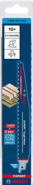 Bosch EXPERT S1142KHM Tough Wood Säbelsägeblatt, 10-tlg. Produktbild img12 L