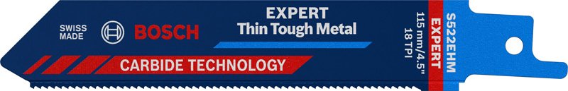 Bosch EXPERT S522EHM Thin Tough Metal Säbelsägeblatt Produktbild img1 L