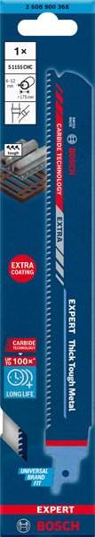 Bosch EXPERT S1155CHC Thick Tough Metal Säbelsägeblatt Produktbild img13 L