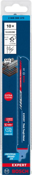 Bosch EXPERT S1155CHC Thick Tough Metal Säbelsägeblatt, 10-tlg. Produktbild img13 L