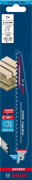 Bosch EXPERT S1142KHM Tough Wood Säbelsägeblatt Produktbild img12 L