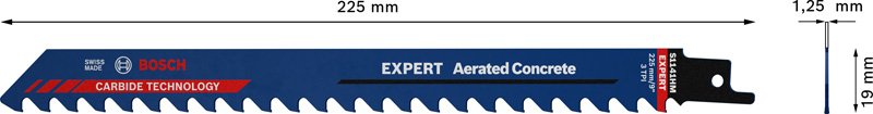 Bosch EXPERT S1141HM Aerated Concrete Säbelsägeblatt, 10-tlg. Produktbild img15 L